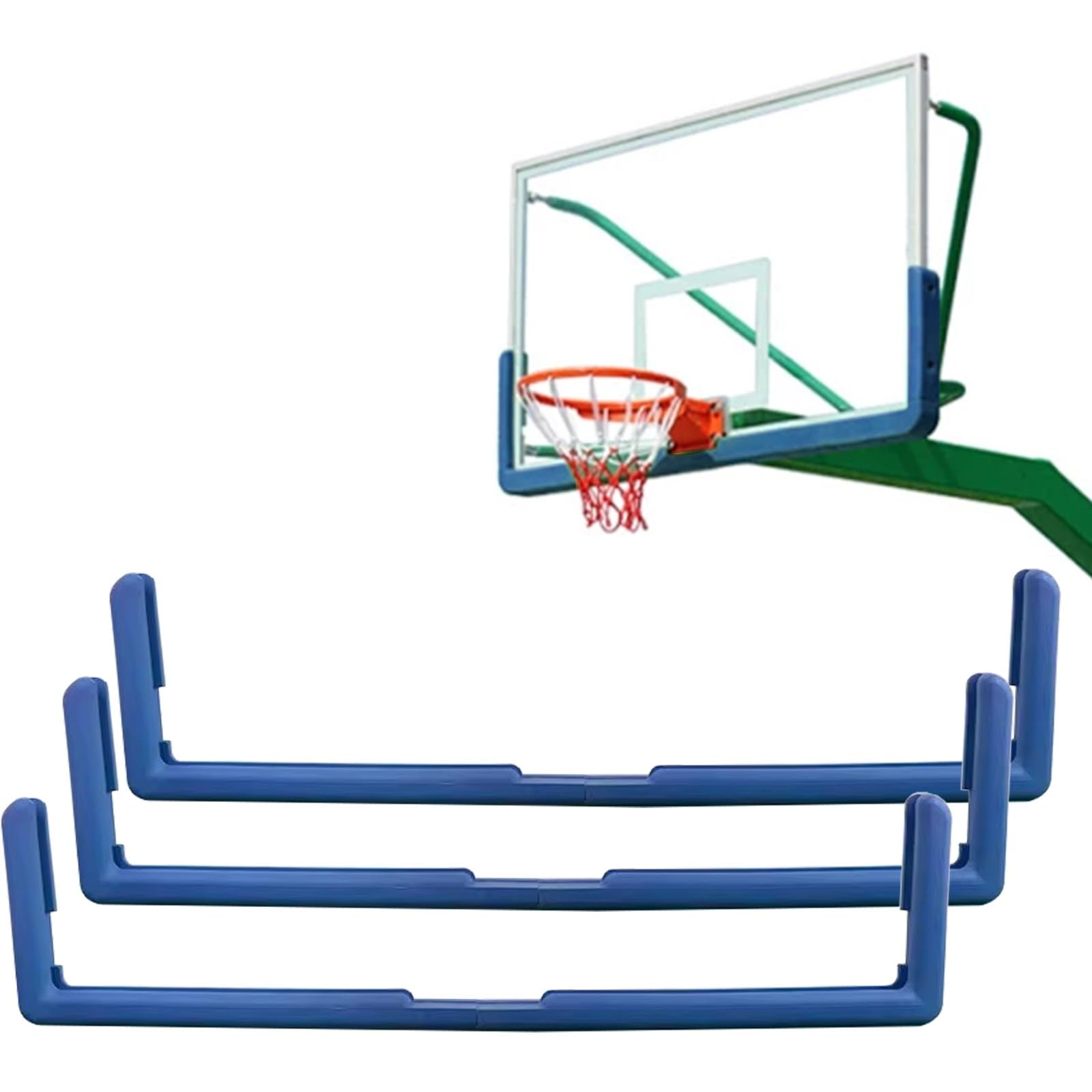 Protection de jante pour panneau de basket-ball extérieur et intérieur de salle de sport