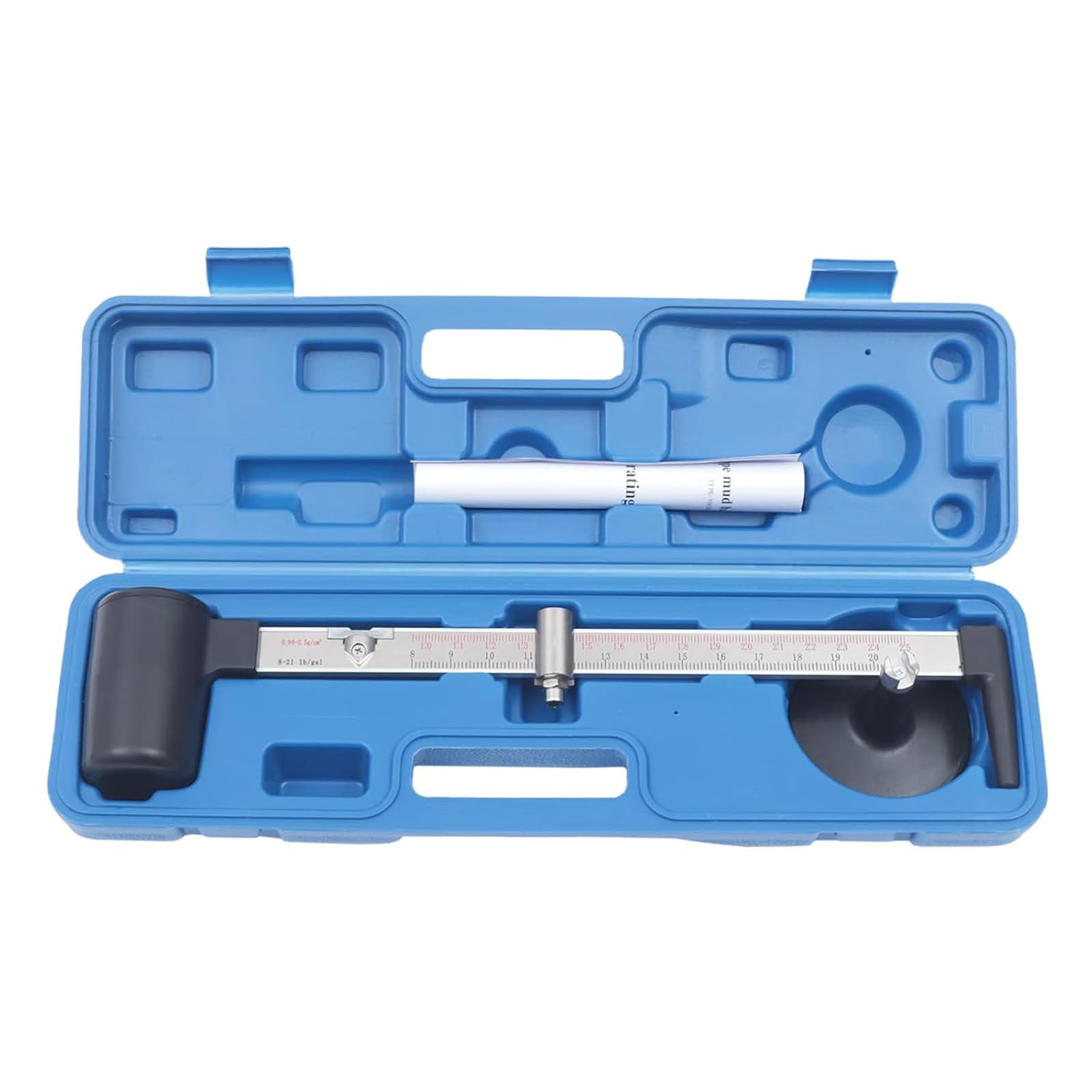 Medidor de densidad líquida hidrómetro, rango de medición de 0,96 a 2,5 g/cm³, precisión de 0,01 g/cm³, ideal para aplicaciones de laboratorio y acuáticas, fácil de usar