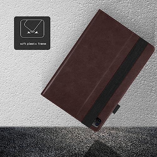 CASAFUNY Case for iPad Pro 12.9 inch 2022 Tablet Cover, Shockproof Protective Case with Stand, Brown, iPad Pro 12.9 2022/2021/2020/2018 - Image 3