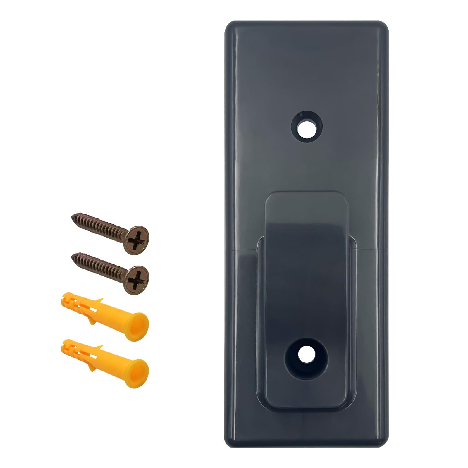 Msioytog Space Saving Vacuum Hook Wall Mount Hook Vacuum Storage Multipurpose Wall ABS Texture for Various Models Cleaners Hanger