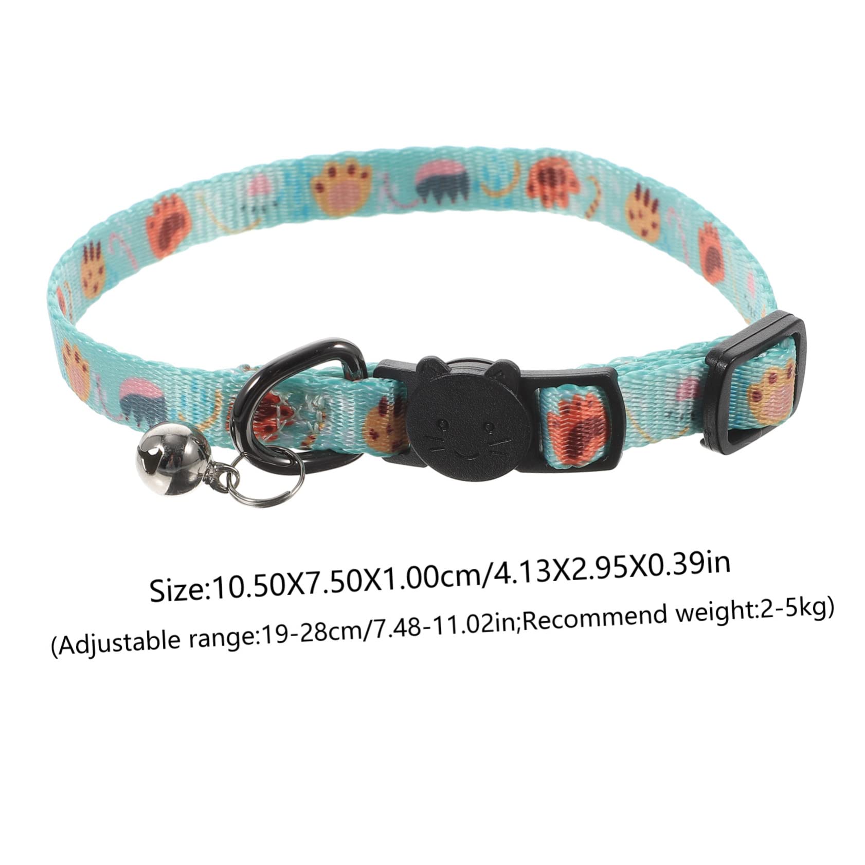 VANZACK 10pièces Collier pour Chat avec Pendentifs De Colliers Ajustables Sécurisés pour Chats Femelles Et Mâles Idéaux pour Événements Et Activités Extérieures