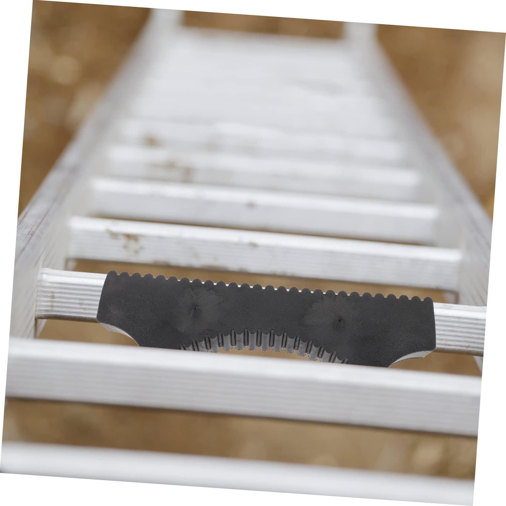 Leiterstabilisator mit Antirutschschutz für Leiter und Mast, Schwarz