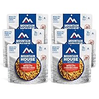 Vista 11 de Mountain House Estofado de carne Alimentos liofilizados para mochileros y campamentos, paquete de 6, sin gluten