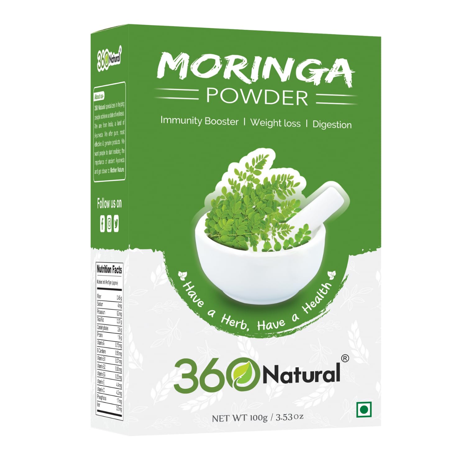 See full amazon price history chart for 360 Natural Moringa Powder Organic (200gm) Moringa Leaf Powder Organic 360 Natural Moringa Powder Organic (200gm) Moringa Leaf Powder Organic (B0D8414QC9) Amazon Price History, Amazon Price Tracker