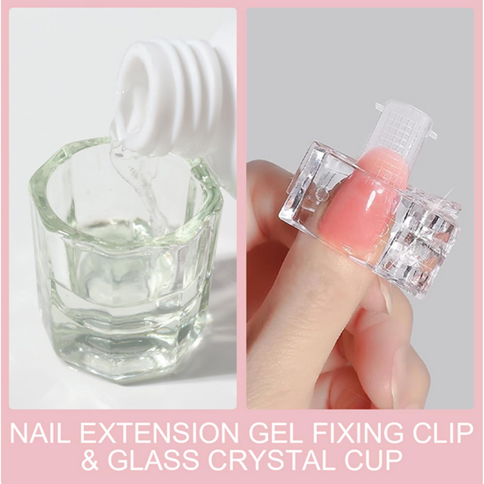 Set Gel per Unghie Strumento Manicure Leggero e Portatile | Smalto Semipermanente Estensione Per Ragazze Per Viaggi Esterni Scuola Compagna Sorella Figlia Moglie