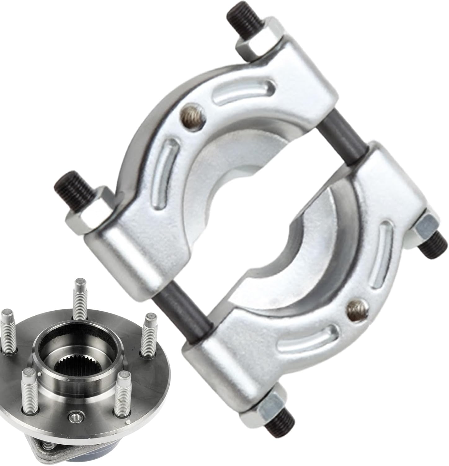 Bearing Puller Tool - Automotive Extractor Set, Car Repair with Adjustable, Heavy Duty with Precision Design, Mechanic Tool Accessories, Removal Kit for Sedan SUV Truck RV Garage Workshop