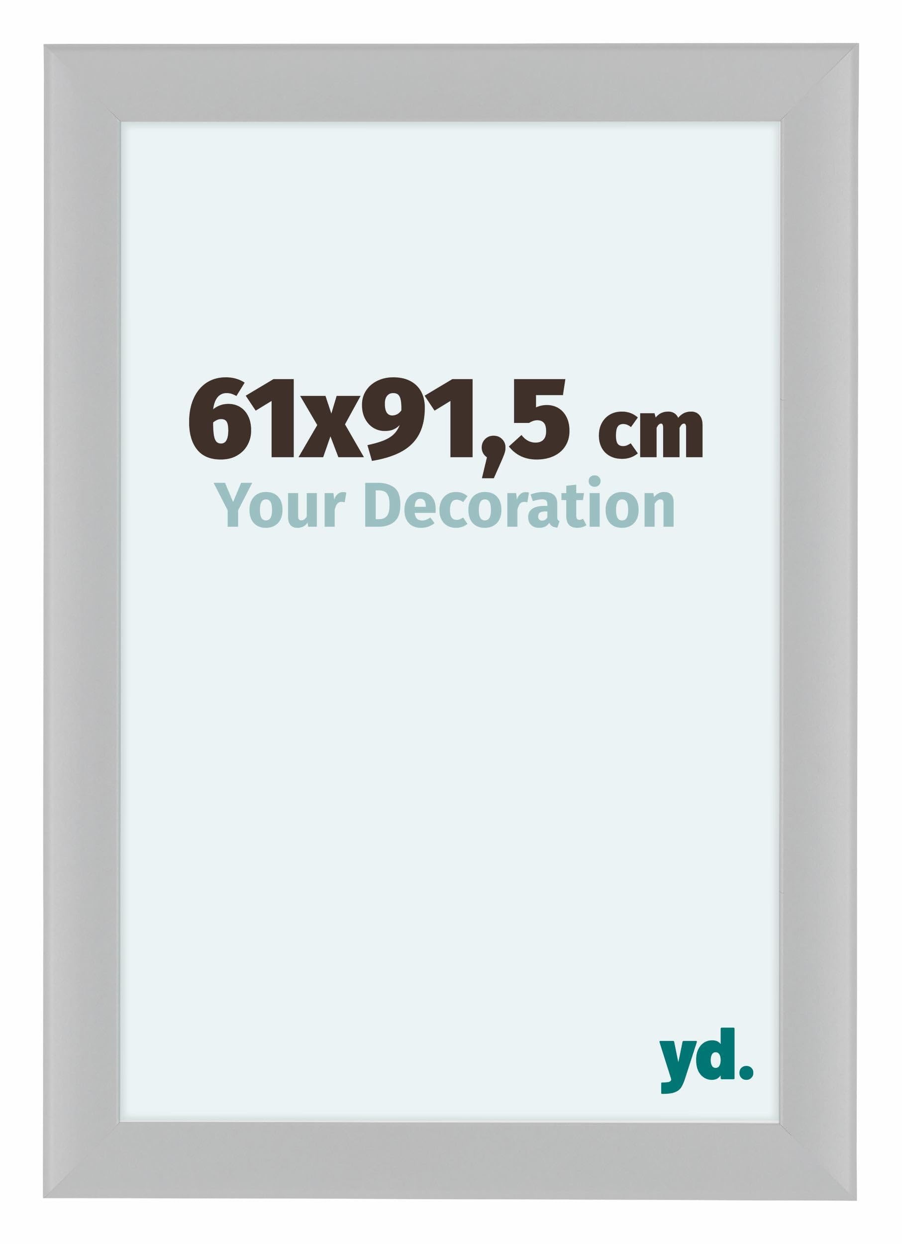 Your Decoration - Picture Frame 61x91,5 cm - White High Gloss - Decorative Wall Frame in MDF with Antireflection - Frame 61x91,5 - Como — image 1