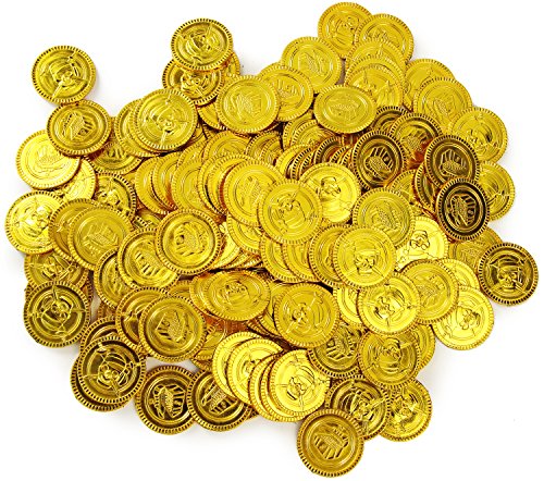 Preisvergleich Produktbild Piratentaler 144 stück Goldschatz