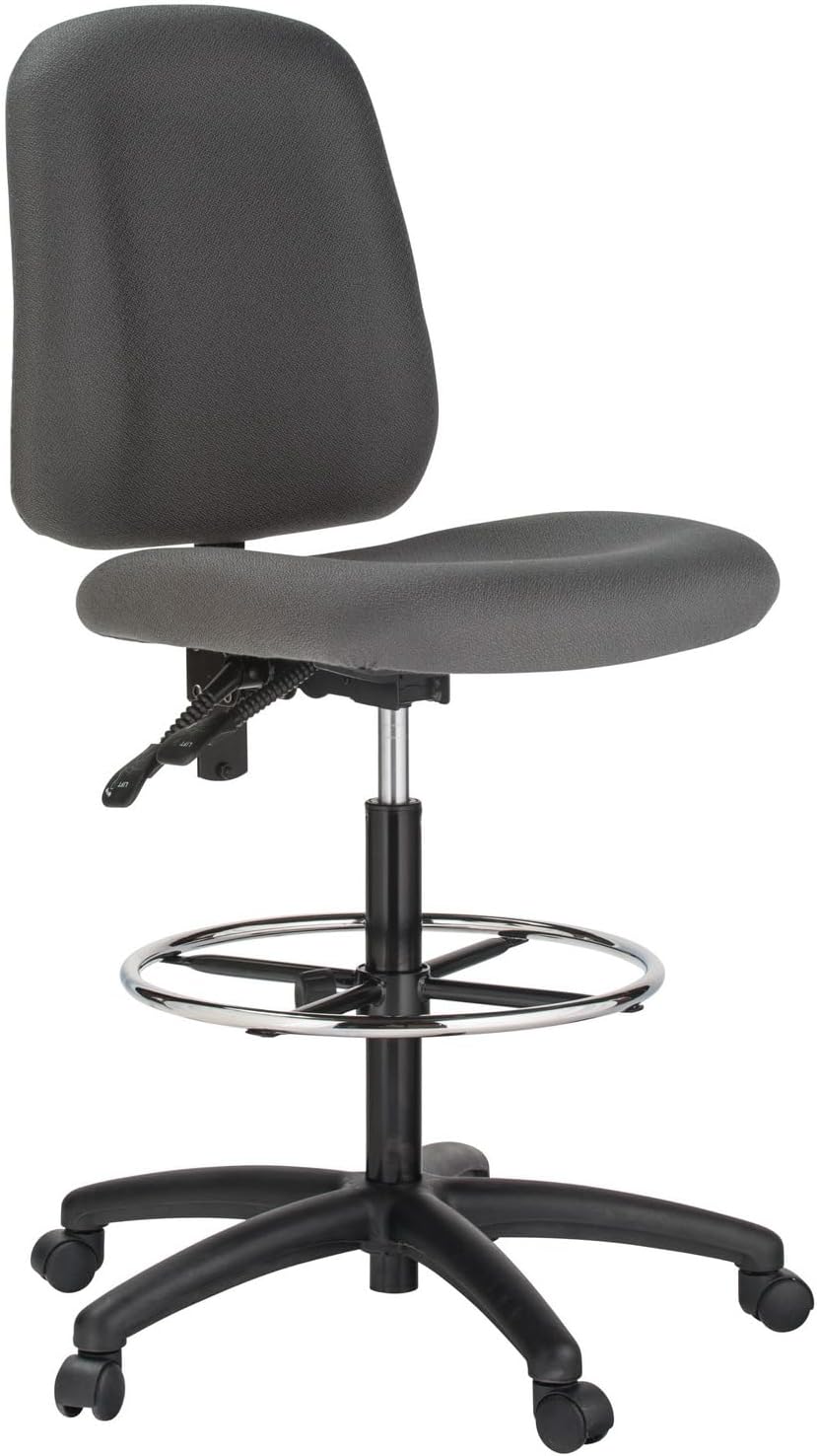 Amazon.com: Harwick Ergonomic Contoured Drafting Chair - Gray : Office ...