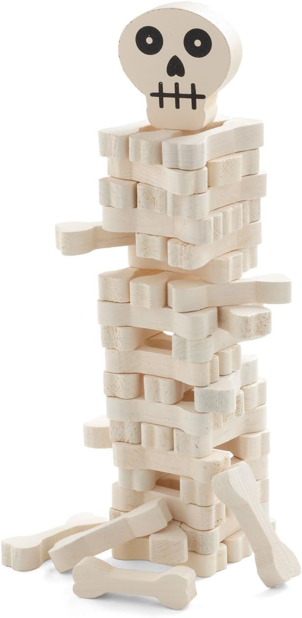 Kikkerland Stack The Bones Game Amazon.co.uk Toys & Games