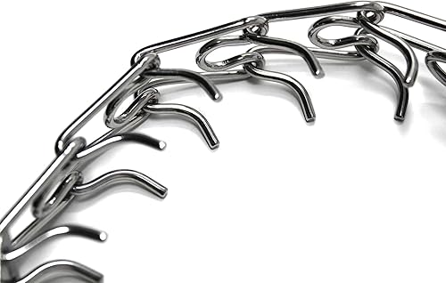 Miniatura 6 de Herm Sprenger - Collar de perro de acero inoxidable negro con hebilla de liberación rápida ClicLock para perros pequeños medianos y grandes