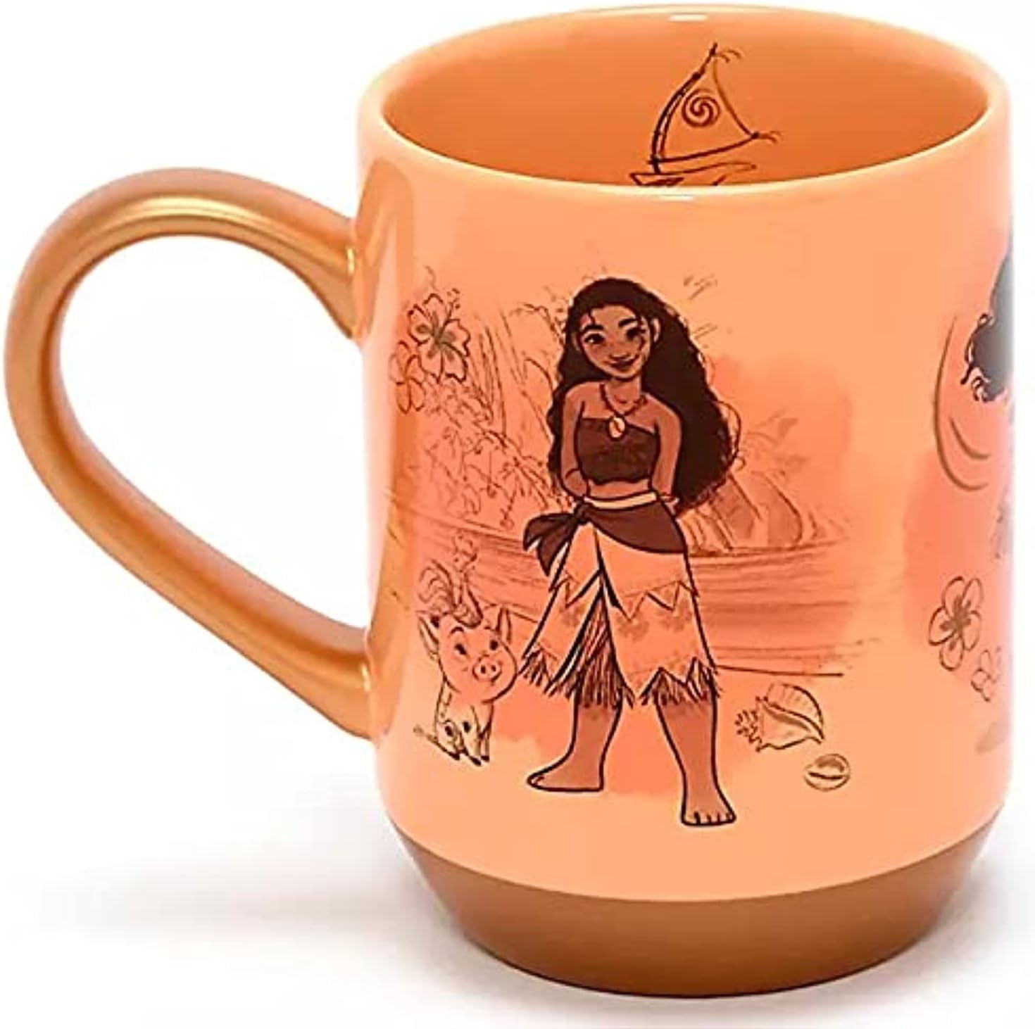 Disney Store Moana Tangerine Orange Mug (355ml)