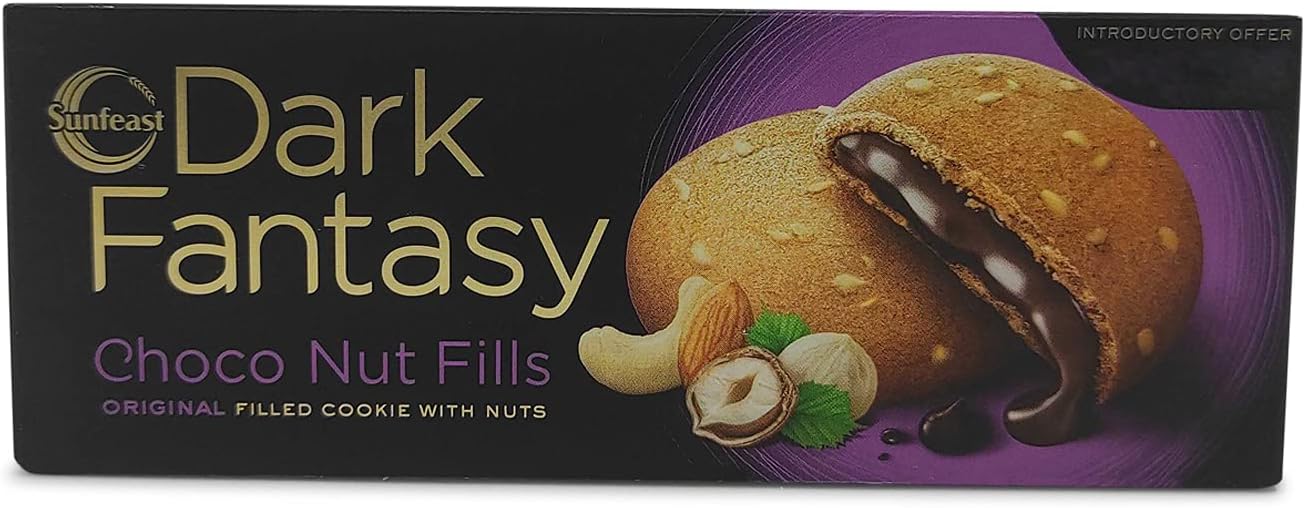 Sunfeast Dark Fantasy Choco Nut Fills Cookies, 75g