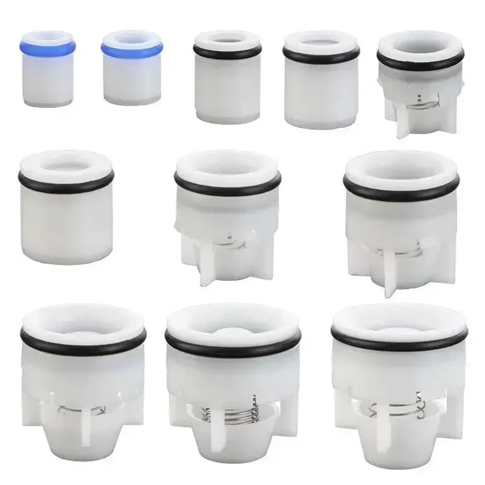 Valvola di non ritorno in plastica a innesto con molla di controllo, diametro esterno 10-32 mm, for acquario, irrigazione da giardino, valvola del contatore 'acqua, parti idrauliche(OV 32)