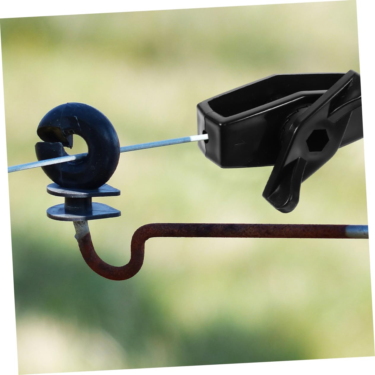 Yardwe 4 Set Di Tenditori Per Funi Per Recinzioni Tenditori Per Cavi in ​​plastica Tenditore Da Giardino 8 Pezzi * 4