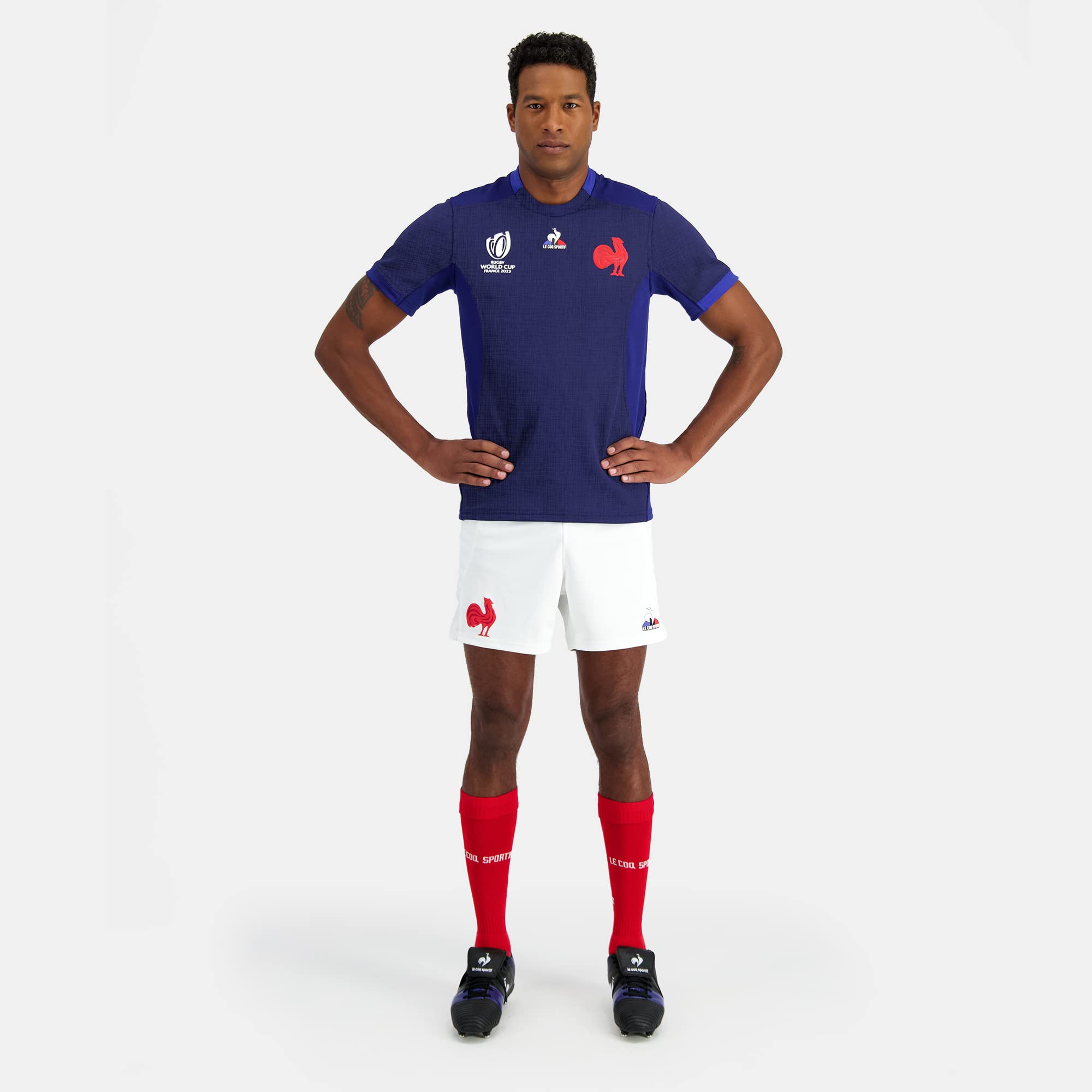 Le Coq Sportif Ffr XV Maillot Replica SS Cdm M New Opti pour Homme