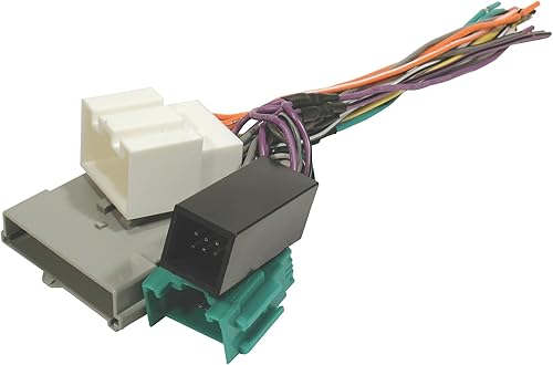 Scosche FDK106 Conector de arnés de cable de sonido estándar y premium compatible con vehículos Ford, Lincoln, Mercury y Mazda 1988-2011