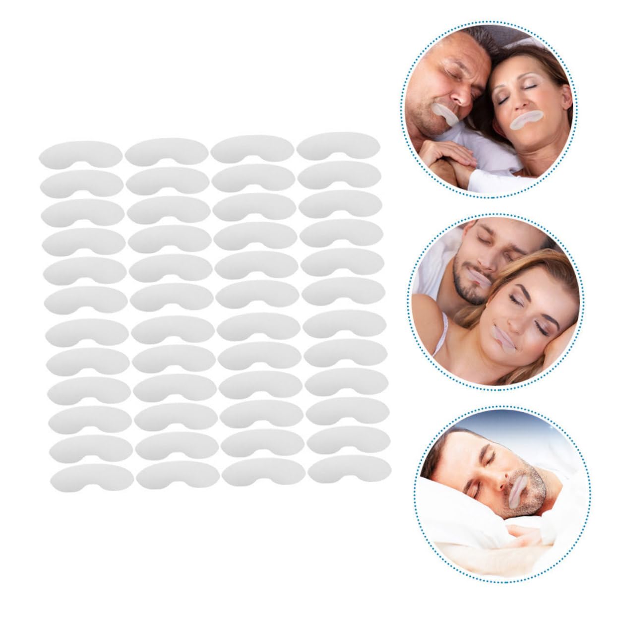 Healeved 540hojas Cinta Adhesiva Para Cerrar La Boca Tiras Antirronquidos Pegatinas Transpirables y Amigables La Piel Para Dormir Sin Ronquidos
