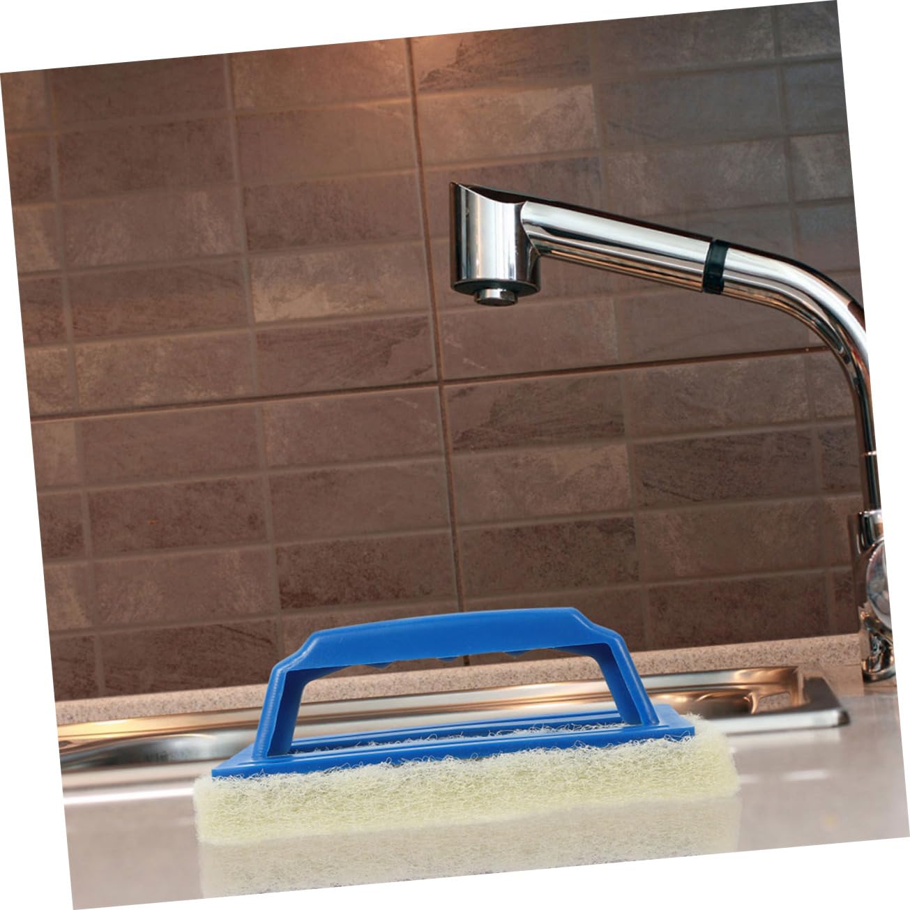 Alipis 2piezas Cepillo De Baño Mango Esponjas De Limpieza Estropajo Para Bañeras y Azulejos Cepillo De Esponja Para Ducha Para Limpieza De Azulejos Baño y Cocina