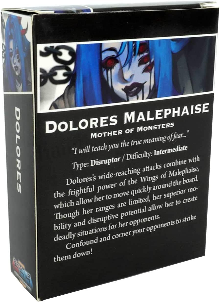 Level 99 Games BattleCON Dolores Malephaise Solo Fighter Expansion | Tactical Combat Strategy Game | Fighting Game for Adults and Kids | Ages 12+ | 2 Players | Average Playtime 15-30 Minutes | Made image 3