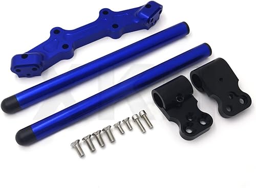 SMT - Juego de placa adaptadora y manillar con clip compatible con MT-07 FZ-07 2014-2017 Azul [B07FPXBX33]