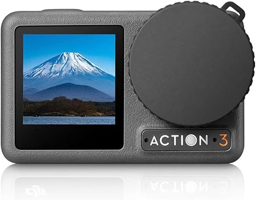 Miniatura 2 de Tapa protectora de silicona para DJI Action 4Action 3, protector de lente de cámara, a prueba de polvo, arañazos, resistente a caídas, accesorios de
