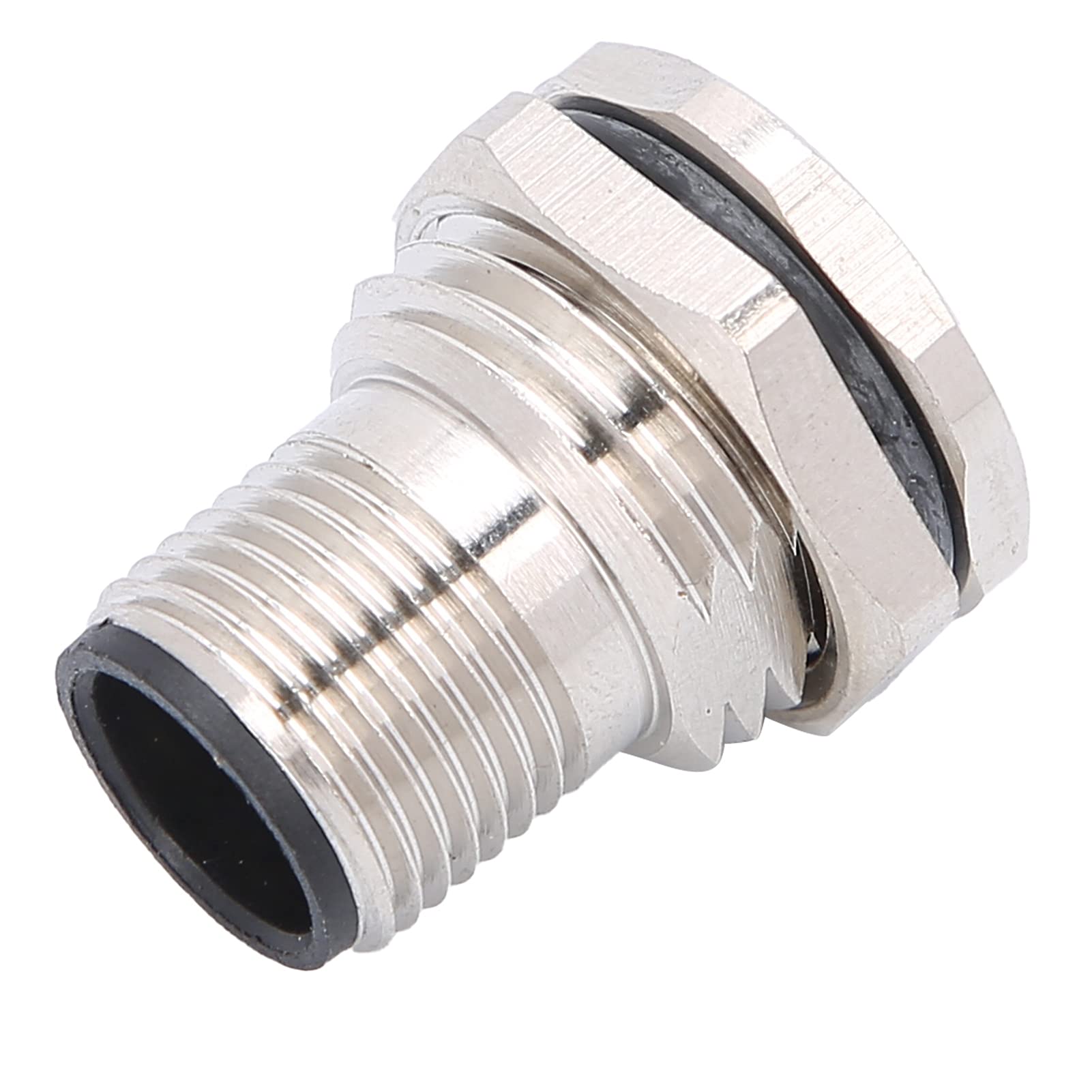 4 Pin Circular Connector AWG22 Electrical Supplies 0.34mm² Waterproof Socket M12 Thread M12-F-P4 AC/DC 250V Good Conductivity For External Power Devices-image-40