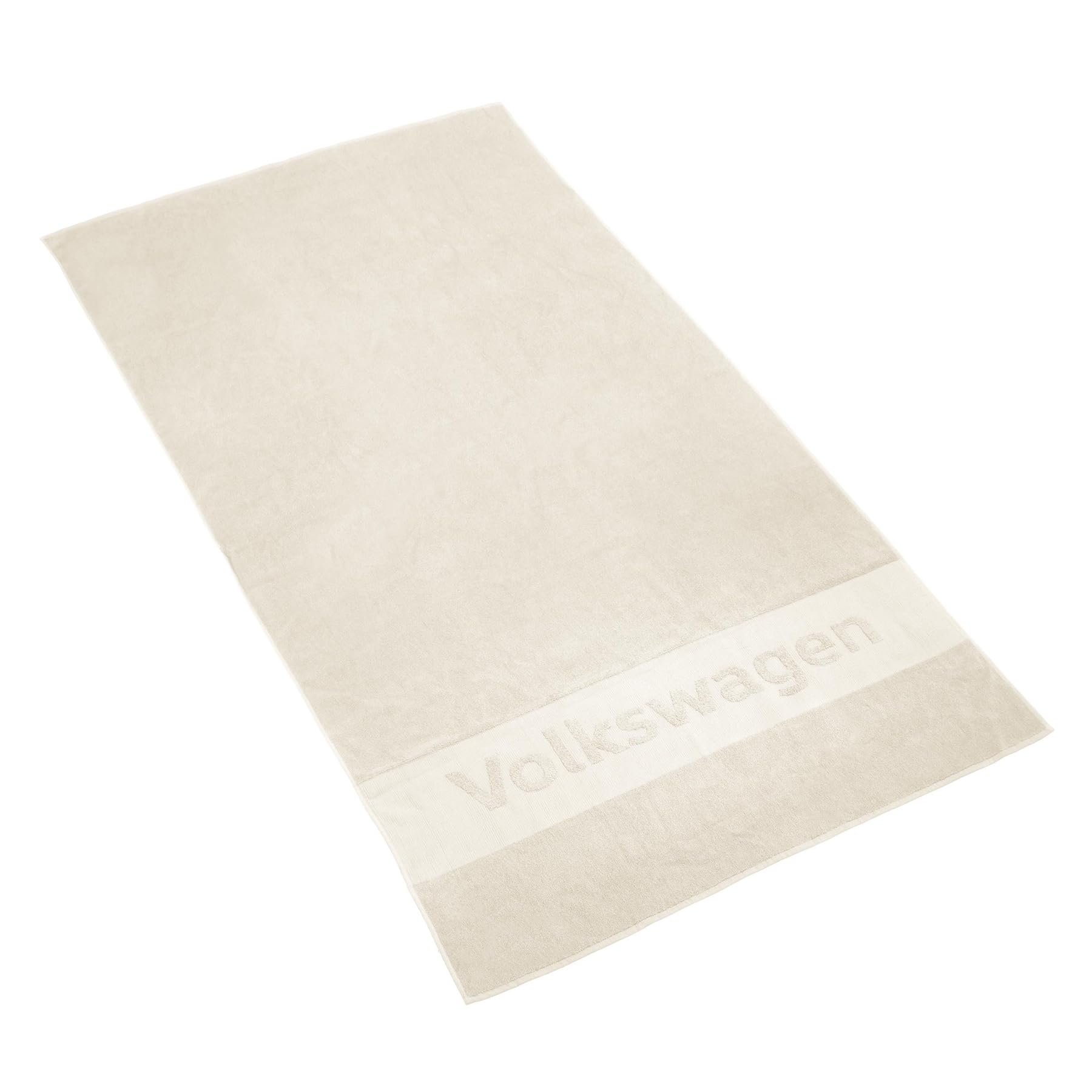Volkswagen 330084501084 Serviette de Bain ou de Plage Blanc 180 x 100 cm avec Inscription