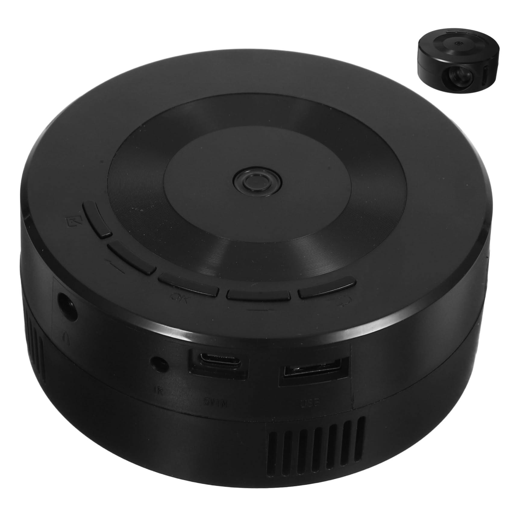 Mini Proiettore Portatile Con Speaker Proiettore Per Ragazza e Compatibile Con Tablet e Smartphone Mirroring e Led Ore