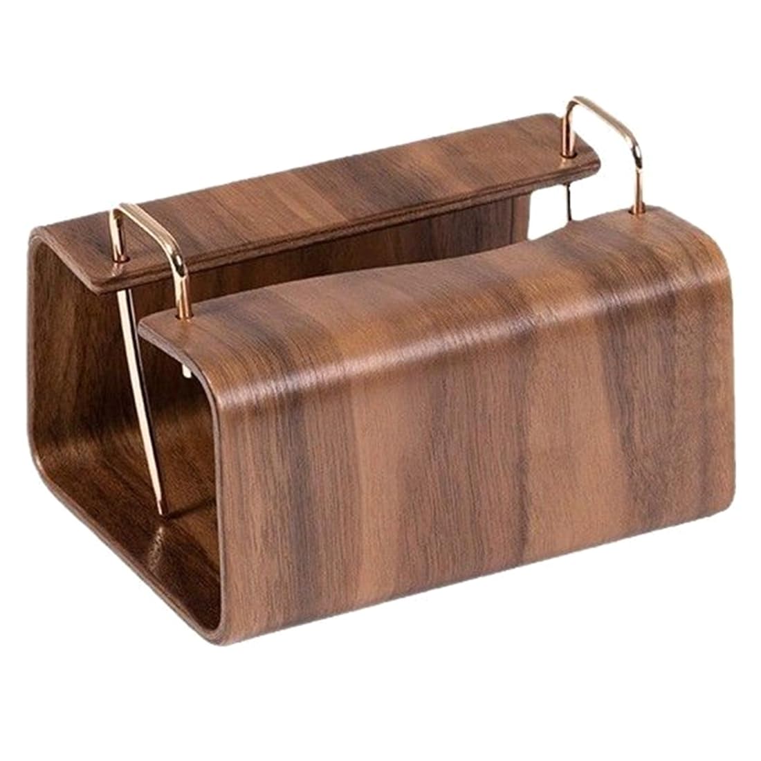 UDSKNV[KSL Wooden Tissue Box Household Desktop Paper Towel Holder Retro Tissue Holder Living Room Napkin Holder Home Decoration