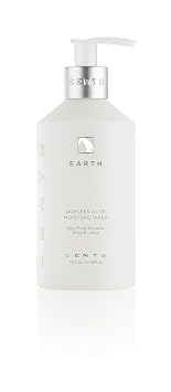 Zents Hand & Body Wash Earth Fragrance 10 fl oz | Hydrating Anti-Aging Cleanser with Organic Shea Butter & Aloe for Dry Skin, Gentle & Nourishing