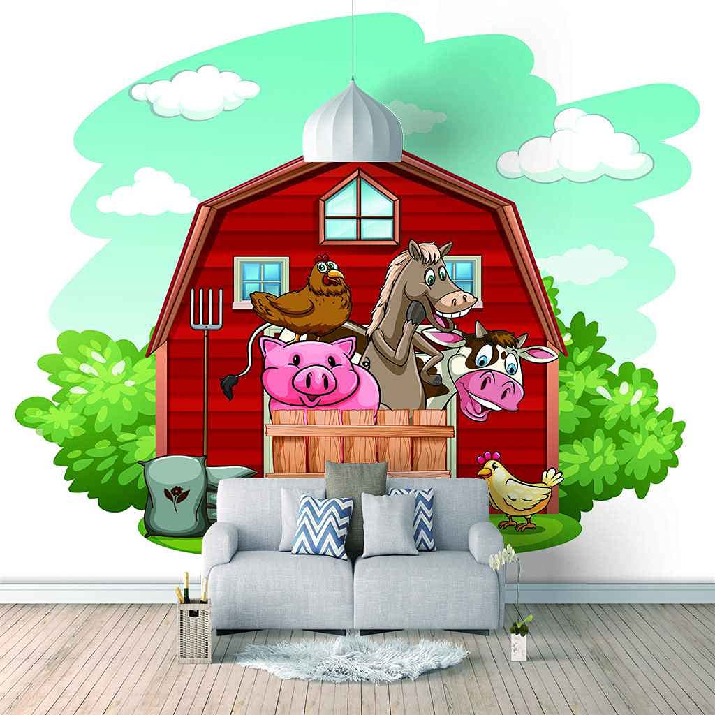 Papier peint panoramique 3D autocollant pour relooker facilement un grand mur sans colle