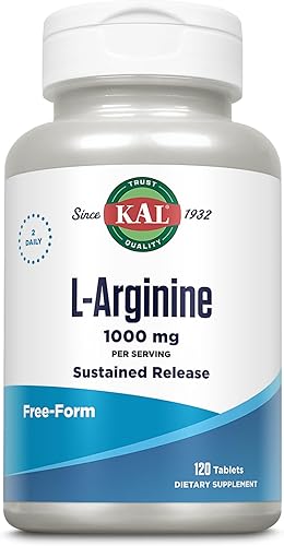 KAL 1000 mg de L-arginina comprimidos, 120