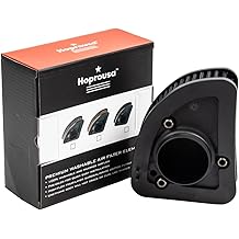 Hoprousa Powersport Air Filter Compatible with 2017+ Harley Touring M8 Engine Glide Road King CVO Street Electra Glide High Performance Air Intake Replacement Filter 29400212 (BLACK)