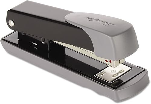 Miniatura 3 de Swingline 71101 Engrapadora comercial compacta, media tira, capacidad para 20 hojas, color negro (S7071101R)