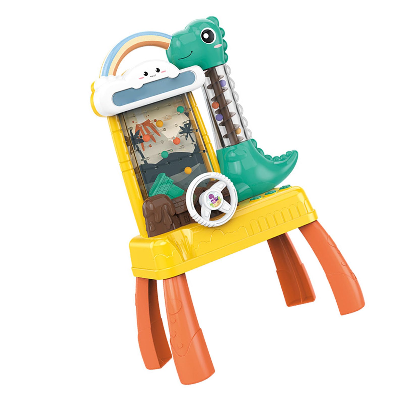 Pinball Machine, Mini Machine Ball Launching Toy For Kids Attractive Shape Electric Ball Cycling Pinball Machine For Kids For Children Family and Friends