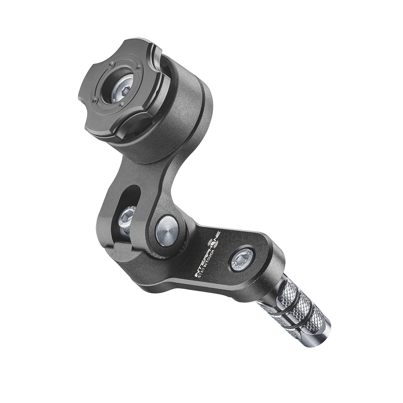 Interphone Quiklox Universal Fork Stem Mount Black For Smartphones