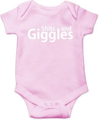Shits and Giggles - Funny Baby Essentials Bodysuit - Newborn Girl Clothes Baby Boy Clothes