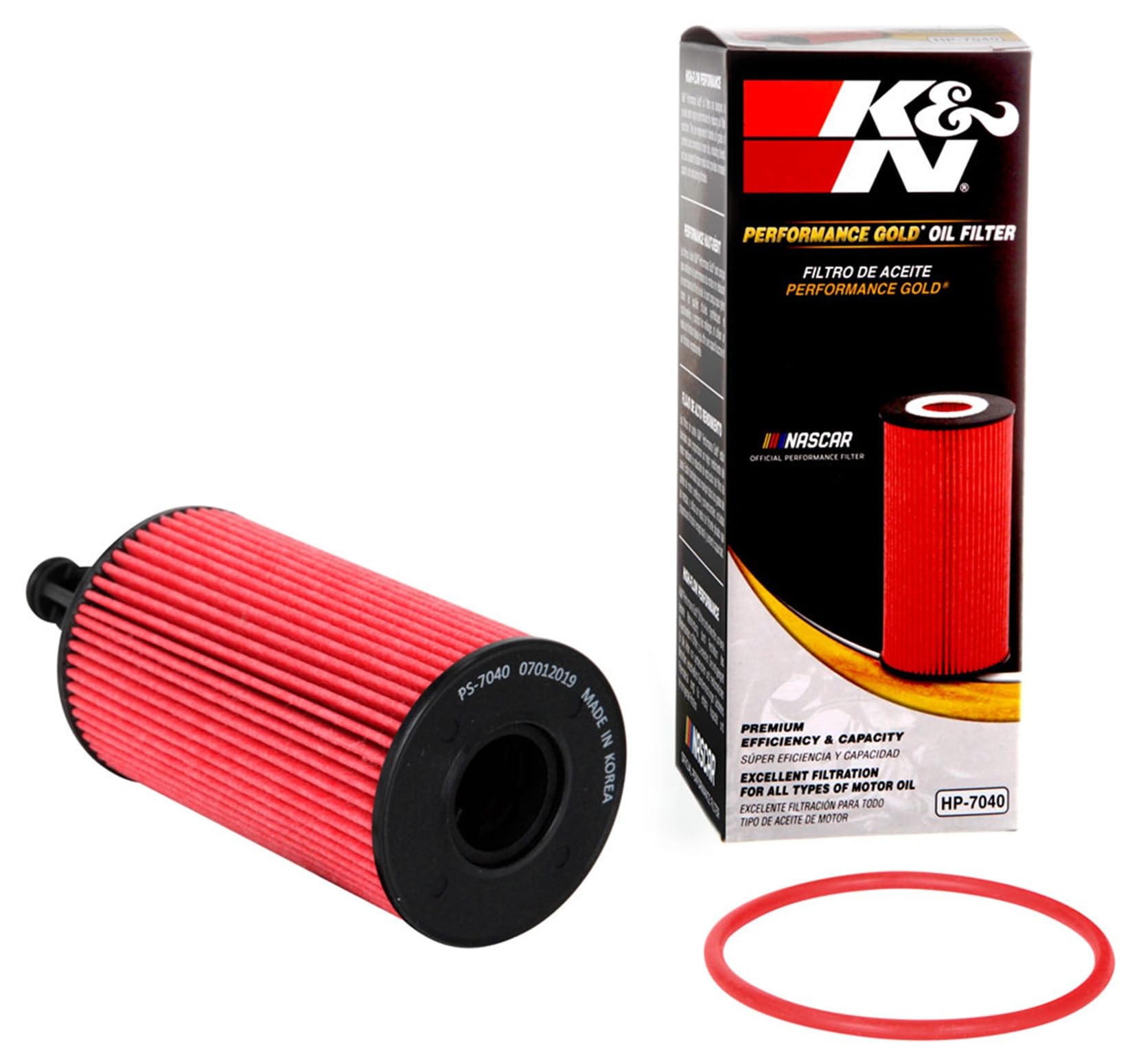 K&N Premium Oil Filter: 20,000 Mile Engine Protection, High Capacity/High Efficiency: Compatible with 2011-2022 Merecedes Benz: (See Product description for Select Models) HP-7040