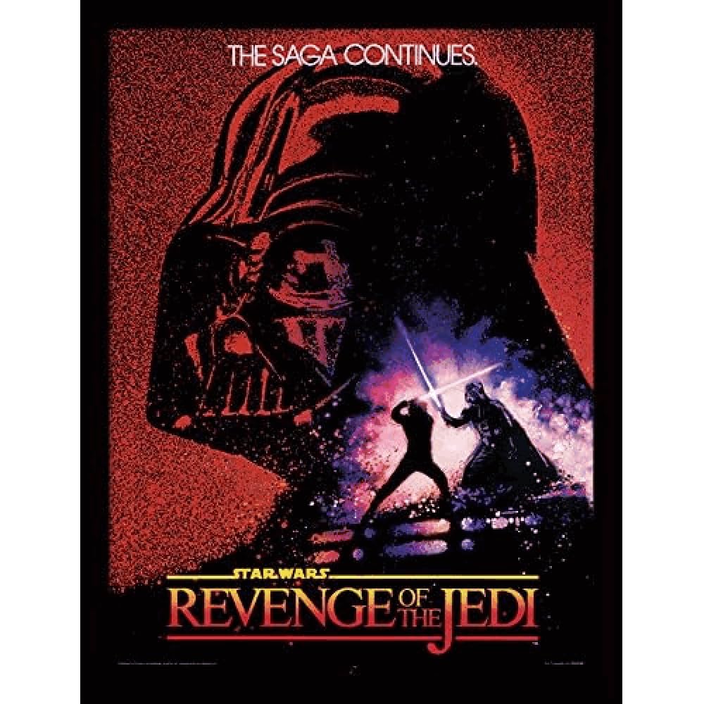 Iposters Multi-Colour Star Wars (Revenge Of The Jedi Memorabilia, 30 X 40 Cm