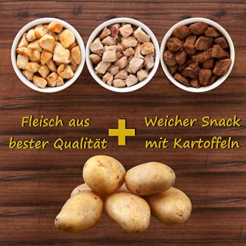 Hitzegrad, bocconcini per cane alla carne, senza