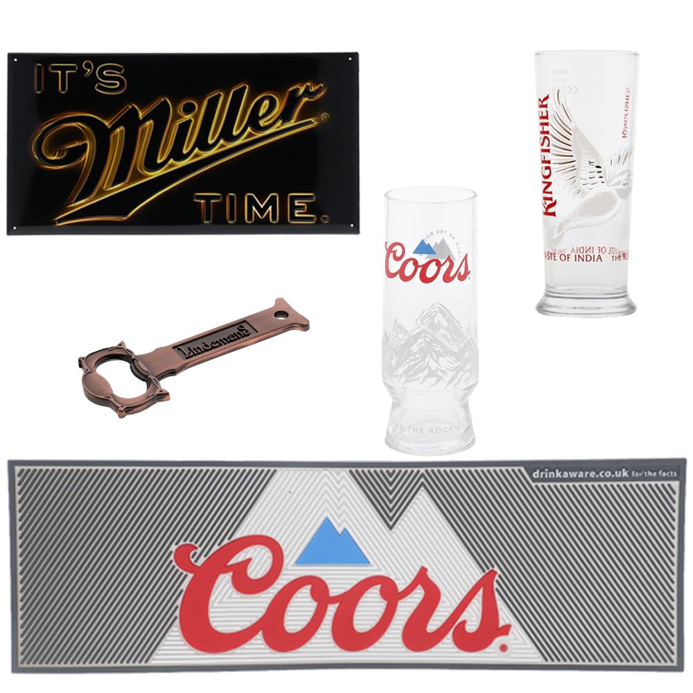 Coffret 22 bières à partager - 2 * 11 bières du monde + accessoires