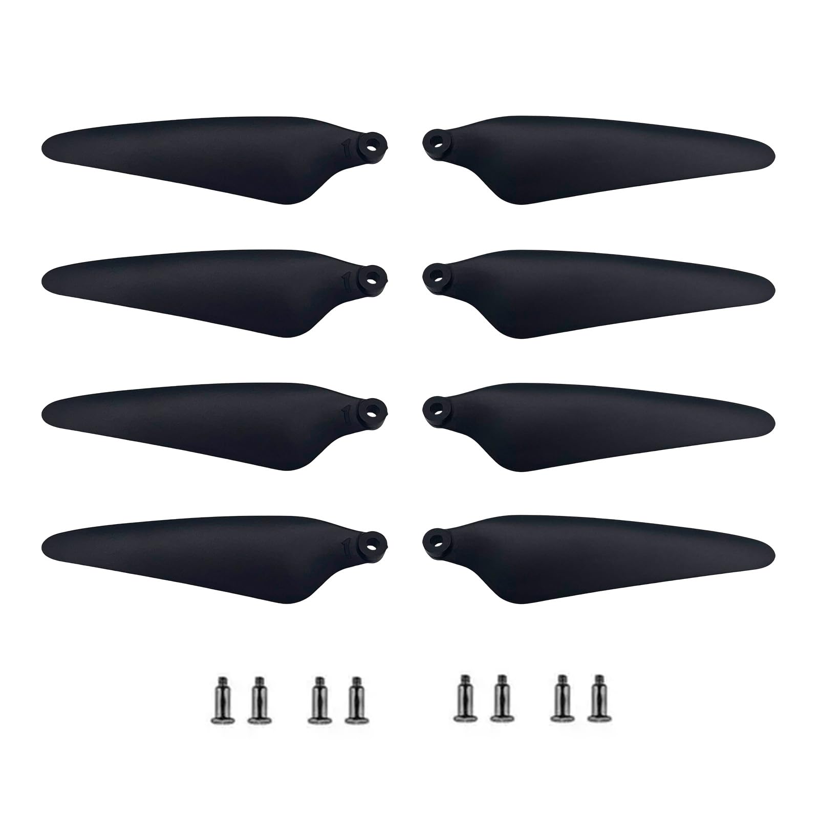 8Pcs HS360S Propellers for HS360S Drone Propellers Blades Replacement Parts Drone Accessories with Screws