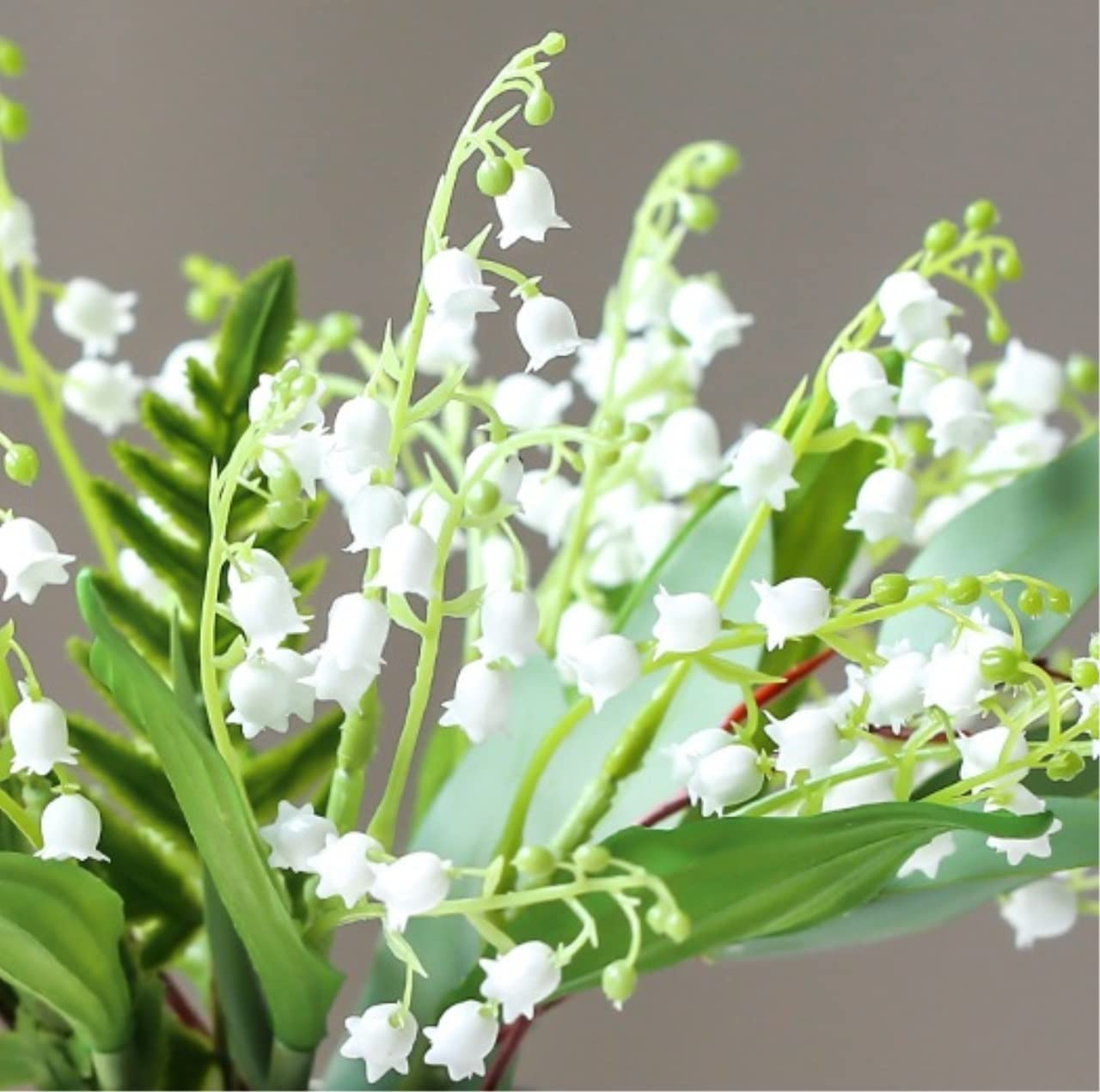 Sztuczne Kwiaty Pięknie Sztuczne Kwiaty Biały Convallaria Jedwab Sztuczny Kwiat Home Decor Sztuczna Dekoracja