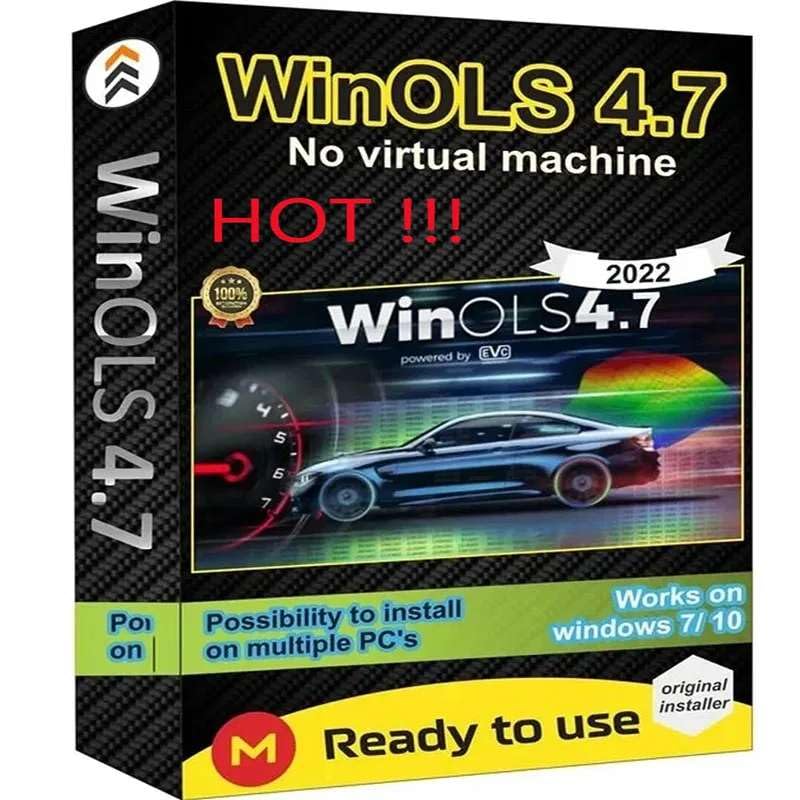 Image of Fastlink;Advanced ECU Tuning Software: WinOLS 4.7 Full Activation, Multi-Language Support, Damos & ECM Titanium Included