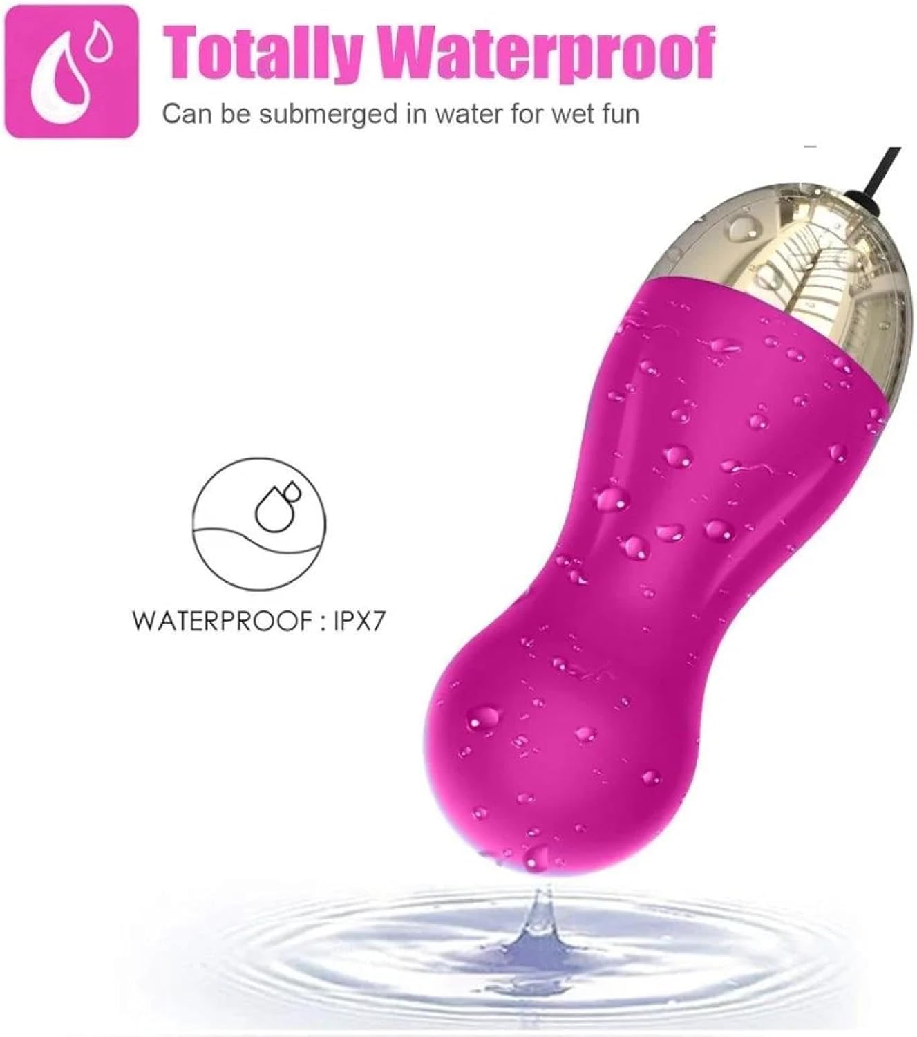 G-spot Vibrator 10 Modes Female Sex Toys Sex Machine Masturbator Adult Sex Toys(Black)