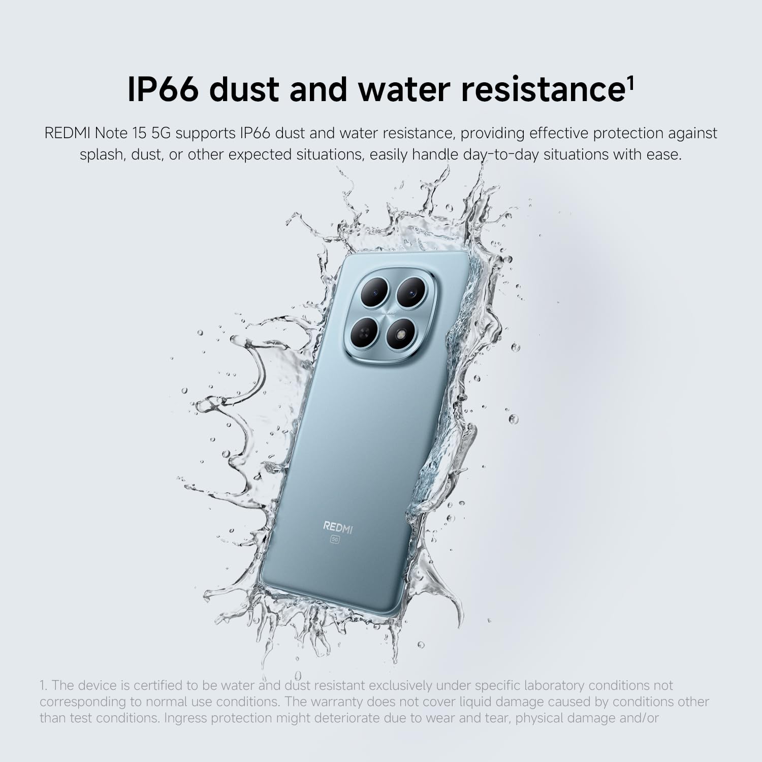 Redmi Note 15 5G 8+256 Mist Purple (No Power Adapter Included)