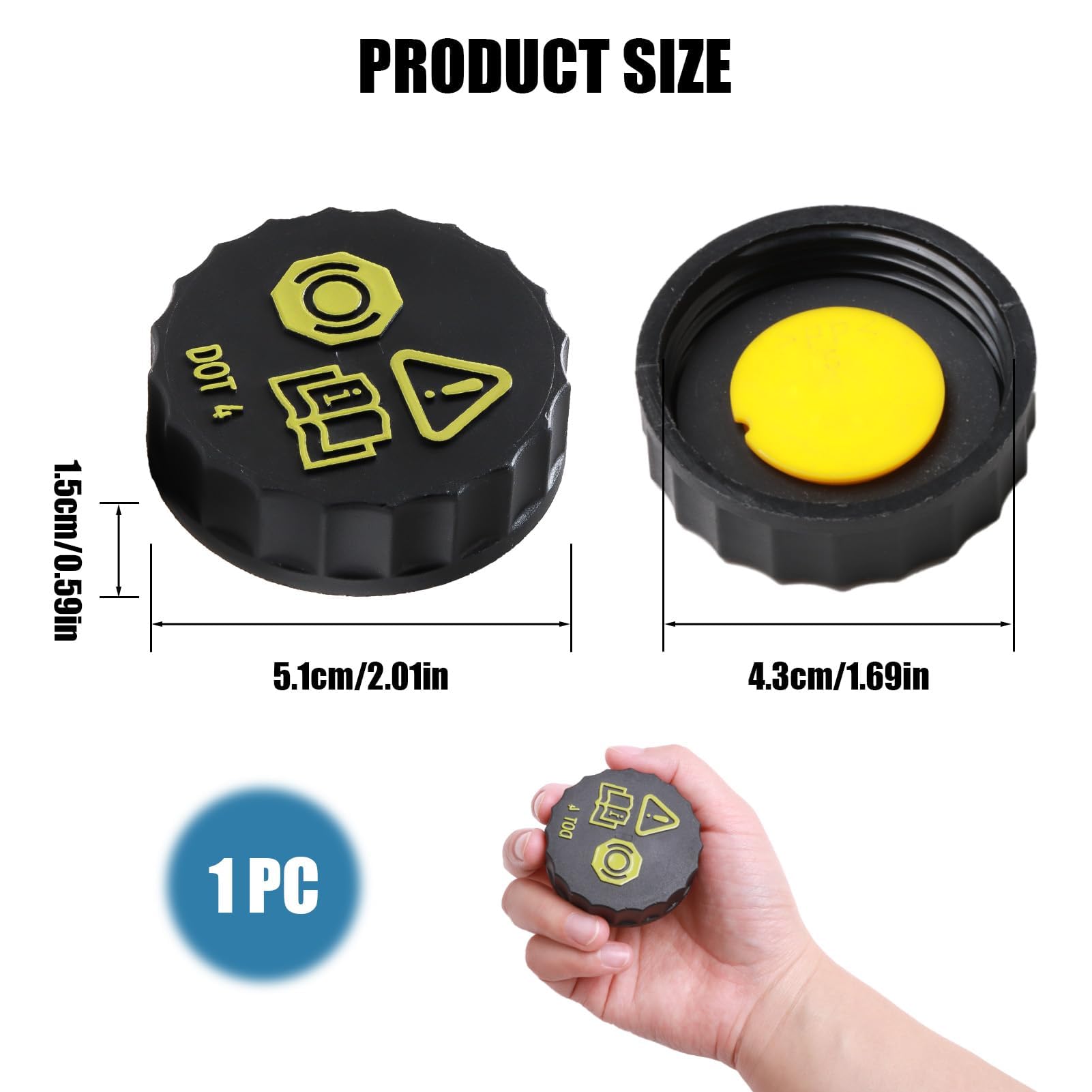 Bremsflüssigkeits-Deckel Für Ford - Anti-Verschütten Kappe OE 1831528