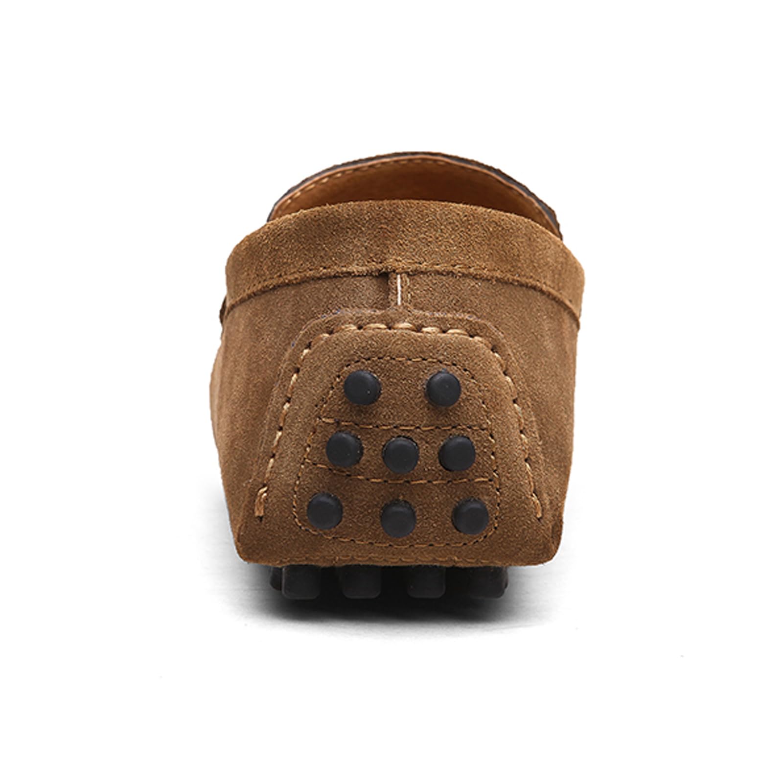 DADAWEN Hommes Daim Penny Loafers Légères Légères Confort Chaussures de Conduite Mocassin Slippers Chaussures de Décontractées