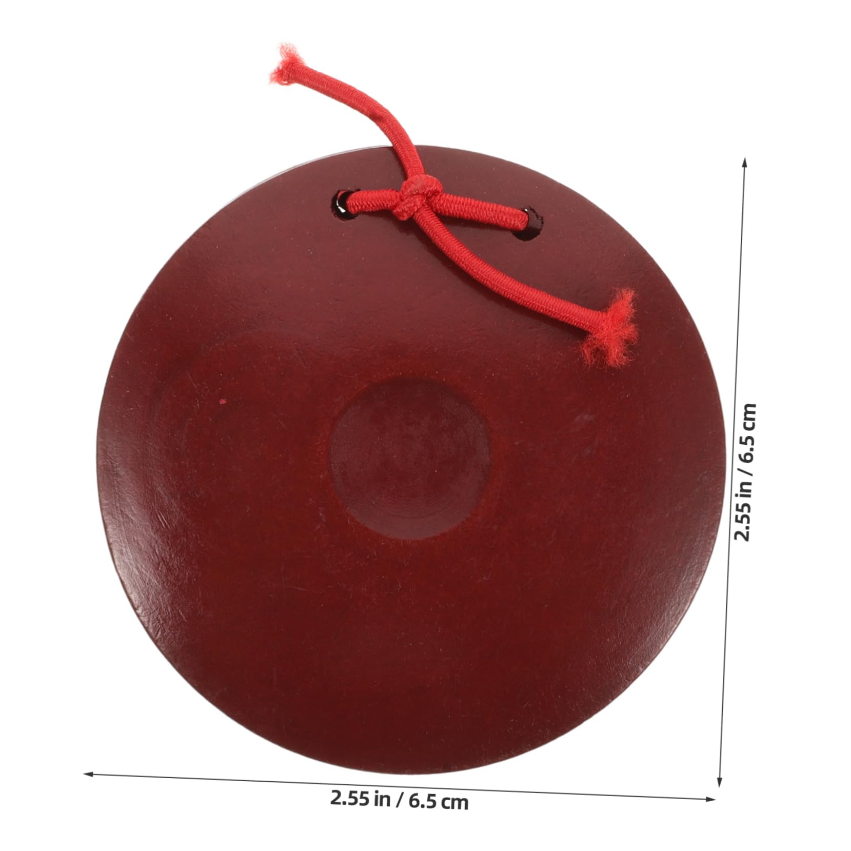 GALPADA 2pcs Wooden Finger Castanets Musical Instruments for Sound Easy Control for Parties Kindergarten Activities Enhances Coordination Intelligence Development